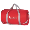 Custom Logo Budget Duffel Bag Red