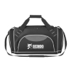 Custom Logo Super Weekender Duffel Bag Black With Black