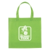 Custom Logo Non-Woven Mini Brochure Tote Bag Lime