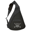 Custom Logo Budget Sling Backpack Black