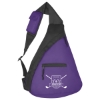 Custom Logo Budget Sling Backpack Purple