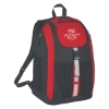 Custom Logo Deluxe Backpack Red With Black