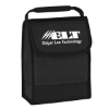 Custom Logo Folding Identification Lunch Bag Black