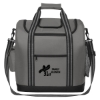 Custom Logo Flip Flap Insulated Kooler Bag Gray