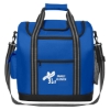 Custom Logo Flip Flap Insulated Kooler Bag Royal Blue