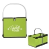 Custom Logo Collapsible Picnic Basket Lime