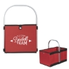 Custom Logo Collapsible Picnic Basket Red