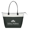 Custom Logo Regatta Tote Bag Black With White