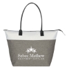 Custom Logo Regatta Tote Bag Gray With White