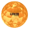 Custom Logo Hi Bounce Diamond Ball Orange