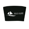 Custom Logo Comfort Grip Cup Sleeve Black