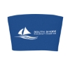 Custom Logo Comfort Grip Cup Sleeve Royal Blue