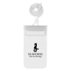 Custom Logo Waterproof Pouch With Neck Cord Clear