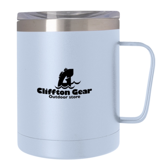 Custom Logo 12 Oz. Concord Mug Light Blue