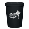 Custom Logo 16 oz. Big Game Stadium Cup Black