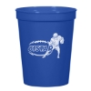 Custom Logo 16 oz. Big Game Stadium Cup Blue