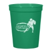 Custom Logo 16 oz. Big Game Stadium Cup Green