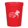 Custom Logo 16 oz. Big Game Stadium Cup Red