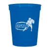 Custom Logo 16 oz. Big Game Stadium Cup Translucent Blue