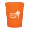 Custom Logo 16 oz. Big Game Stadium Cup Translucent Orange