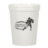 Custom Logo 16 oz. Big Game Stadium Cup White