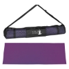 Custom Logo PVC Yoga Mat and Carrying Case Purple