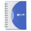 Custom Logo Mini Spiral Notebook Frost Blue