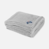 Custom Logo Chenille Blanket Gray