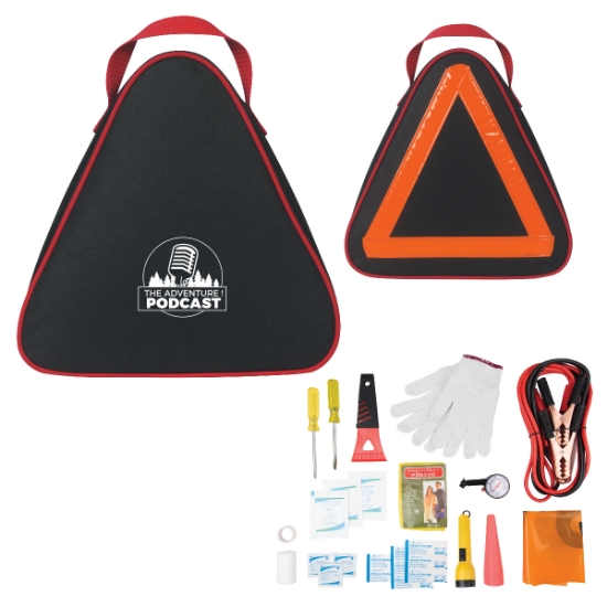 Custom Logo Auto Safety Kit Black