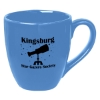 Custom Logo 14 Oz Bistro Mug - Colors Light Blue