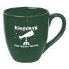 Custom Logo 14 Oz Bistro Mug - Colors Forest Green