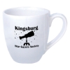 Custom Logo 14 Oz Bistro Mug - Colors White