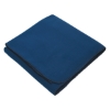 Custom Fleece Stadium Blanket Strapped Dark Blue