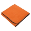 Custom Fleece Stadium Blanket Strapped Orange