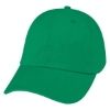 Washed Cotton Cap  Unstructured Kelly Green