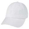 Washed Cotton Cap  Unstructured White