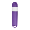 Lip Balm and Sunstick Translucent Purple with White Trim