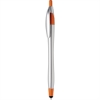 Custom Javalina Chrome Stylus Pens Orange